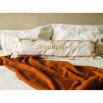 MONOGRAM PILLOW CONSULTATION