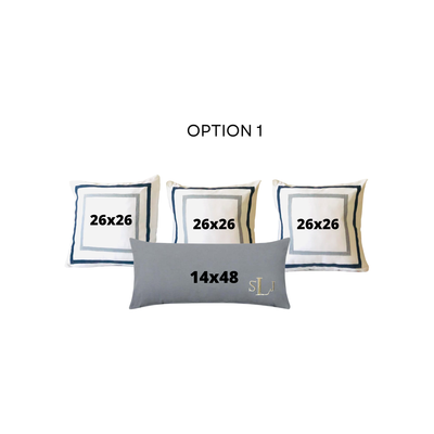 King Bed Personalized Pillow Case
