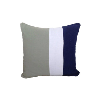 Gray Colorblock Pillows-Snazzy Living