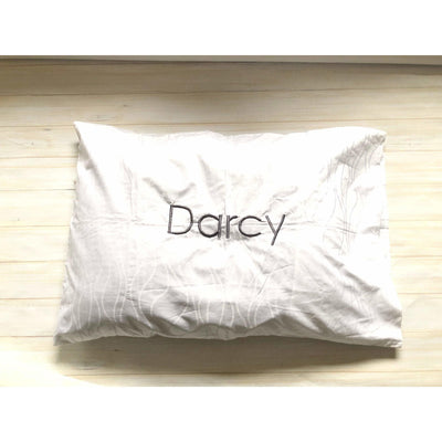 Personalized Name Bed Pillow Cases, Personalized Pillowcases 20x30 Pillow Covers