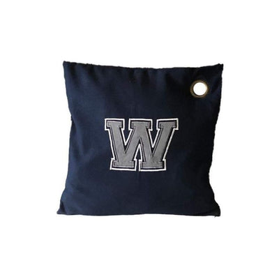 Monogram College Pillows