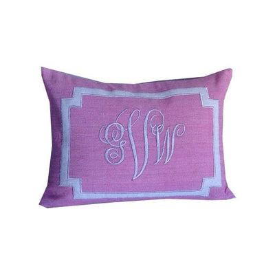 Monogram Lumbar Nursery Pillow, Nursery Pillow decor, Gifts for Her, Home Decor, Monogram Nursery Decor, Lumbar personalized Nusery Decor
