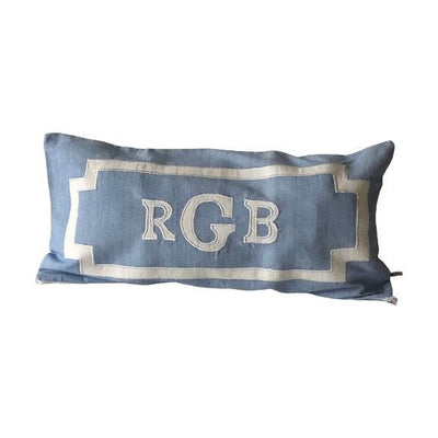Blue Lumbar Throw Pillows-Snazzy Living