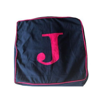 Monogram Box Shape Pillow Covers