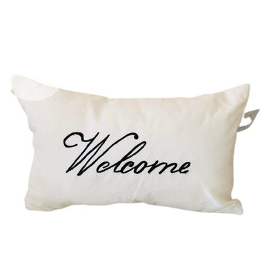 welcome Lumbar Pillow