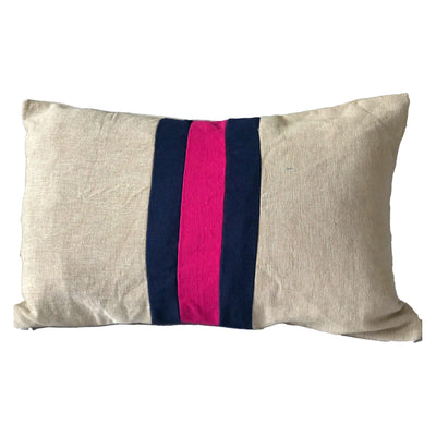 Colorblock Lumbar Pillow
